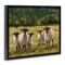 Stupell Industries Flock of Sheep Painting Framed Floater Canvas Wall Art